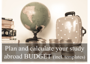 Study abroad budget