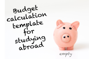 Study abroad calculation template_empty